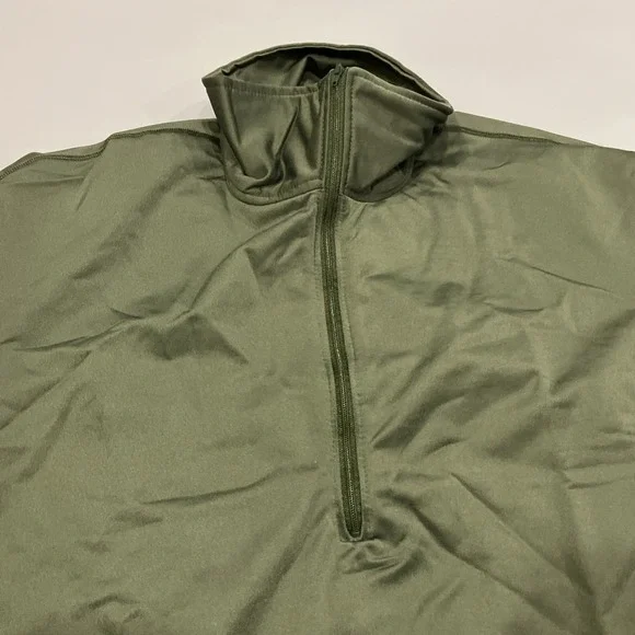 US Military Army Shirt Large Sleeping Heat Retentive Moisture Resistant OG Olive - Picture 6 of 11